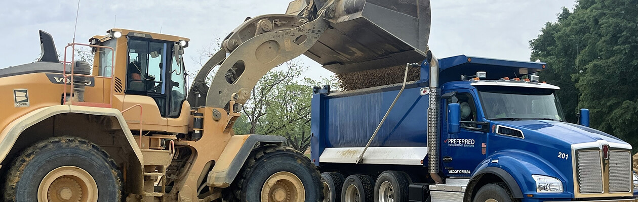 PTS loading truck