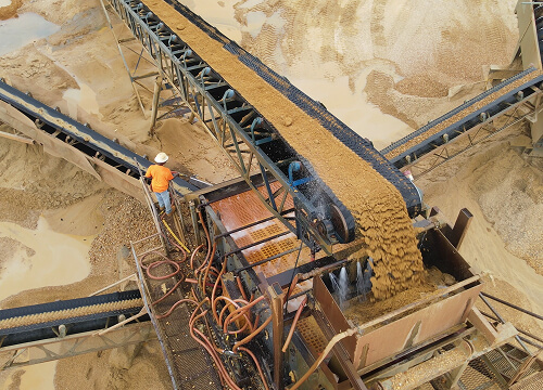 refinery rock working